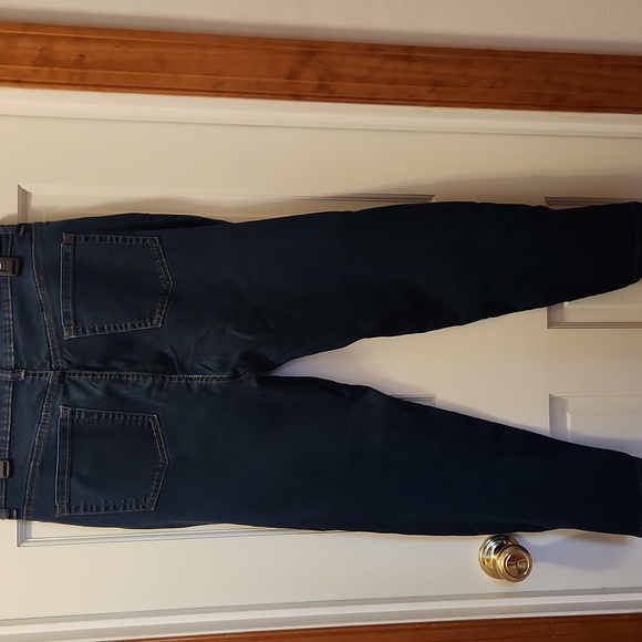 Gloria Vanderbilt Missy Dark Blue Stretchy Skinny Jeans - Picture 7 of 11